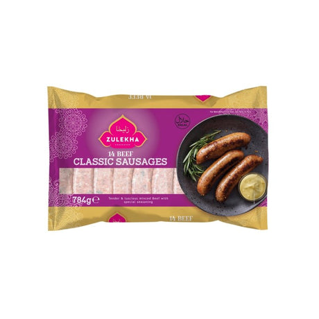 Zulekha Beef Sausage Classic 784g