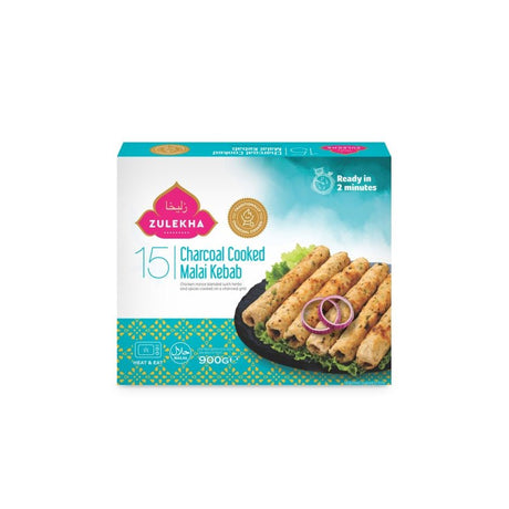 Zulekha Chicken Charcoal Malai Kebab 900g