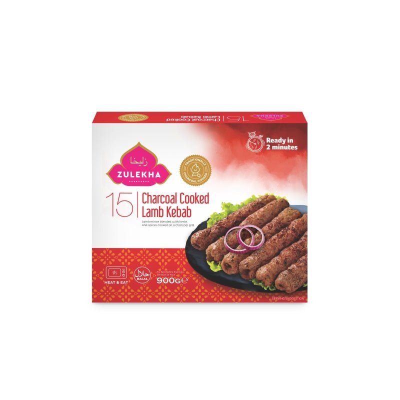 Zulekha Lamb Charcoal Kebab 900g